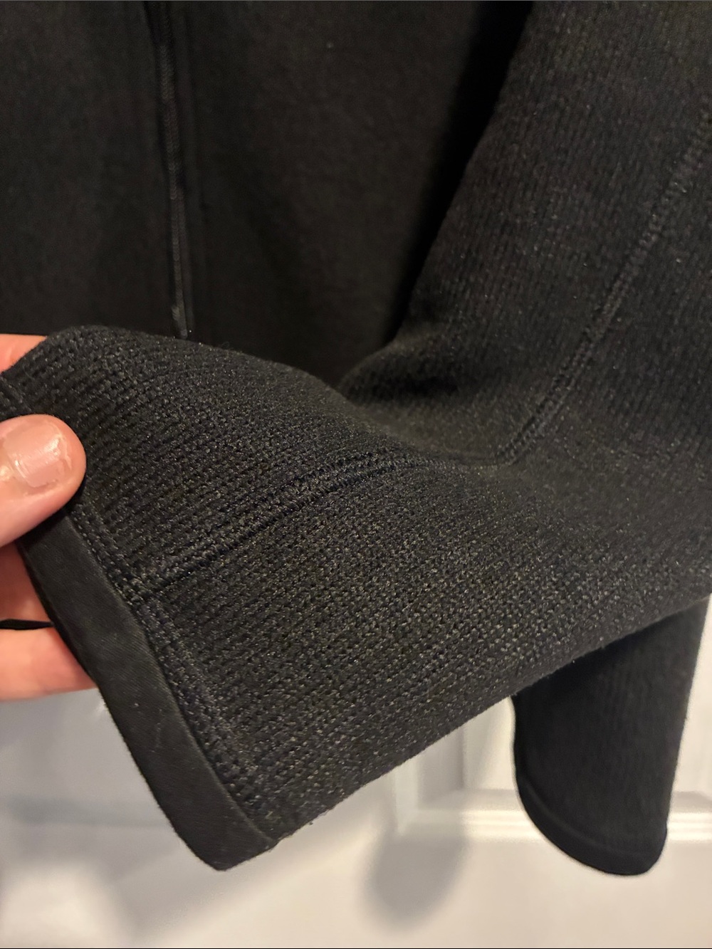 Mens Patagonia Better Sweater Full-Zip Fleece, Size Large, Black - Picture 6 of 7